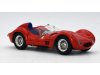 Масштабная модель Maserati Tipo 61 2.9l S4 Spider Birdcage Goodwood Revival (2008), красный 1:18 CMC M-280 ракурс 3