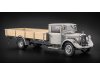 Масштабная модель Mercedes-Benz Lo2750 бортовой с ящиком в кузове 1936, серый