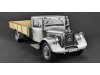 Масштабная модель Mercedes-Benz Lo2750 бортовой с ящиком в кузове 1936, серый ракурс 6