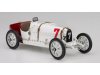 Масштабная модель Bugatti T35 #7 - Poland - Grand Prix Nation Colour Project, белый/темно-красный 1:18 CMC M-100-B-003 ракурс 7