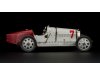 Масштабная модель Bugatti T35 #7 - Poland - Grand Prix Nation Colour Project, белый/темно-красный 1:18 CMC M-100-B-003 ракурс 13