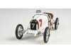 Масштабная модель Bugatti T35 #7 - Poland - Grand Prix Nation Colour Project, белый/темно-красный 1:18 CMC M-100-B-003 ракурс 2