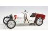 Масштабная модель Bugatti T35 #7 - Poland - Grand Prix Nation Colour Project, белый/темно-красный 1:18 CMC M-100-B-003 ракурс 5