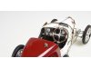 Масштабная модель Bugatti T35 #7 - Poland - Grand Prix Nation Colour Project, белый/темно-красный 1:18 CMC M-100-B-003 ракурс 3