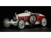 Масштабная модель Bugatti T35 #16 Grand Prix Nation Colour Project, Monaco, белый красный 1:18 CMC M-100-B-007 ракурс 7