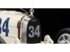 Масштабная модель Bugatti T35 #34 Grand Prix Nation Colour Project, USA, белый/ темно-синий 1:18 CMC M-100-B-006 ракурс 11