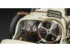 Масштабная модель Bugatti T35 #34 Grand Prix Nation Colour Project, USA, белый/ темно-синий 1:18 CMC M-100-B-006 ракурс 9