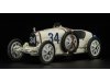 Масштабная модель Bugatti T35 #34 Grand Prix Nation Colour Project, USA, белый/ темно-синий 1:18 CMC M-100-B-006 ракурс 7