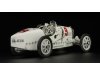 Масштабная модель Bugatti T35 #9 Grand Prix Nation Colour Project Germany, белый 1:18 CMC M-100-B-005 ракурс 11