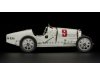 Масштабная модель Bugatti T35 #9 Grand Prix Nation Colour Project Germany, белый 1:18 CMC M-100-B-005 ракурс 9
