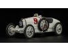 Масштабная модель Bugatti T35 #9 Grand Prix Nation Colour Project Germany, белый 1:18 CMC M-100-B-005 ракурс 10
