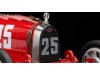 Масштабная модель Bugatti T35 #25 Grand Prix Nation Colour Project, Portugal, красный белый ракурс 9