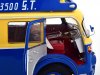 Масштабная модель FIAT 642 RN2 Bartoletti Maserati Renntransporter 1957 автовоз синий/желтый 1:18 CMR CMR141 ракурс 7