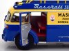 Масштабная модель FIAT 642 RN2 Bartoletti Maserati Renntransporter 1957 автовоз синий/желтый 1:18 CMR CMR141 ракурс 8