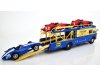 Масштабная модель FIAT 642 RN2 Bartoletti Maserati Renntransporter 1957 автовоз синий/желтый 1:18 CMR CMR141 ракурс 9