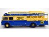Масштабная модель FIAT 642 RN2 Bartoletti Maserati Renntransporter 1957 автовоз синий/желтый 1:18 CMR CMR141 ракурс 2
