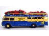 Масштабная модель FIAT 642 RN2 Bartoletti Maserati Renntransporter 1957 автовоз синий/желтый 1:18 CMR CMR141 ракурс 10