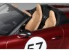 Масштабная модель Porsche 911 (991.2) Speedster Heritage Edition #57, красный металлик /белый 1:18 GT Spirit GT929 ракурс 11