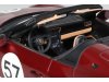 Масштабная модель Porsche 911 (991.2) Speedster Heritage Edition #57, красный металлик /белый 1:18 GT Spirit GT929 ракурс 12