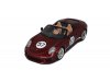 Масштабная модель Porsche 911 (991.2) Speedster Heritage Edition #57, красный металлик /белый 1:18 GT Spirit GT929 ракурс 4