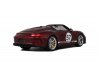 Масштабная модель Porsche 911 (991.2) Speedster Heritage Edition #57, красный металлик /белый 1:18 GT Spirit GT929 ракурс 7