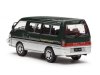 Масштабная модель Mitsubishi Delica Van 1986 зеленый с серебристым 1:43 Sunyork Model TITMC022 ракурс 2