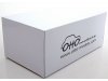 Масштабная модель Citroen Saxo 1.4 BIC Phase 2 (2000), желтый 1:18 Otto OT1190 ракурс 3
