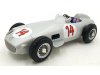 Масштабная модель Mercedes-Benz F1 W196 #14 2nd Belgium GP (1955) Stirling Moss, серебристый