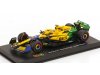 Масштабная модель McLaren MCL38 #4 Гран-при Монако 2024 L.Norris, желтый с желеным