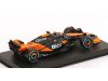 Масштабная модель McLaren F1 MCL38 #81 Гран-при Майами 2024 Oscar Piastri, оранжевый с черным ракурс 2