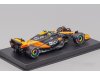 Масштабная модель McLaren F1 MCL38 #4 Победитель Гран-при Майами 2024 Первая победа в Формуле-1 Ландо Норрис, оранжевый с черным ракурс 2