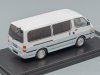 Масштабная модель Toyota Hiace H100 1996 белый с серым ракурс 2