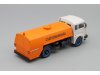 Масштабная модель Csepel D-750 цистерна (csatornamosas) белый с оранжевым ракурс 2