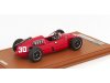 Масштабная модель Cooper F1 T51 #30 French GP 1960 Gino Munaron, красный 1:18 Tecnomodel TM18-298A ракурс 2
