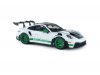 Масштабная модель Porsche 911 (992) GT3 RS / Tribute to Carrera RS Package 2024 белый, черный, зеленый 1:18 Solido S1812107 ракурс 7