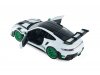 Масштабная модель Porsche 911 (992) GT3 RS / Tribute to Carrera RS Package 2024 белый, черный, зеленый 1:18 Solido S1812107 ракурс 4