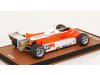 Масштабная модель Alfa Romeo F1 179 #22 Гран-при Нидерландов 1980 Vittorio Brambilla, белый с красным 1:18 Tecnomodel TM18-365A ракурс 2
