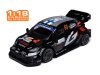 Масштабная модель Toyota GR Yaris Rally1 Hybrid #69 Toyota Gazoo Racing WRT Rovanperä/Halttunen Победитель Ралли Канарских островов 2025 1:18 IXO 18RMC249A ракурс 4