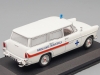 Масштабная модель SIMCA Marly Скорая помощь 1959 белый ракурс 2