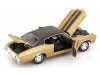 Масштабная модель Chevrolet Chevelle SS 454 Coupe 1971 золотистый с черным ракурс 4