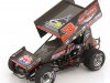 Масштабная модель Moose Sprint Car #3 Zearfoss 2022 черный