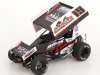 Масштабная модель Murray-Marks Motorsports Sprint Car #19 Brent Marks 2022 белый с черным