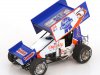 Масштабная модель Pabst Blue Ribbon Sprint Car #5 Lucas Wolfe 2022 синий с белым