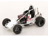 Масштабная модель Caseys General Store Sprint Car #21 Brian Brown 2022 белый с красным ракурс 3