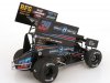 Масштабная модель Circle B Diecast / Swindell Speedlab Sprint Car #39 Christopher Bell 2022 черный ракурс 2
