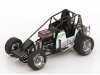 Масштабная модель Jason Johnson Racing Sprint Car #41 (2022) белый с зеленым ракурс 3