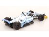 Масштабная модель Chevrolet #78 NTT Indycar, Agustin Canapino, голубой с белым ракурс 2