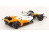 Масштабная модель McLaren Arrow #6 Indy 500 Rosenqvist 2023 желтый с белым ракурс 2