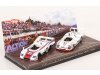 Масштабная модель Porsche 936/76 и Porsche 936/81 Победитель 24 часа Ле-Мана, Ickx/van Lennep, Icks/Bell (1976/1981) белый