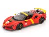 Масштабная модель Ferrari SF90 XX #51 Победитель 24 часа Ле-Мана - Exclusive Carmodel, красный с желтым
